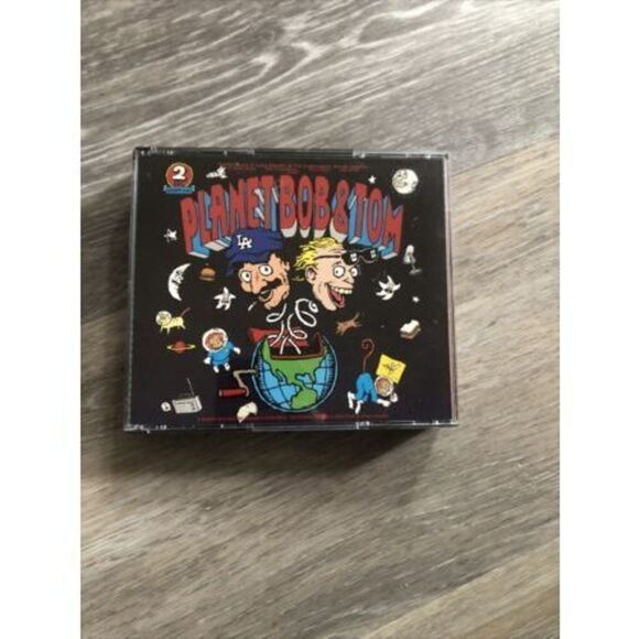 Bob And Tom " Planet Bob & Tom " Comedy 2xCD 73  1995 w/ Booklet Q-95 WFBQ - Picture 2 of 9